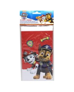 Gift bag, Paw Patrol, cardboard, 22x13 cm, 4 pieces, 1 pack