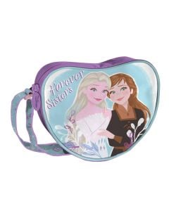 Children's bag, Frozen II, polyester, 18x13x5 cm, blue/purple, 1 piece