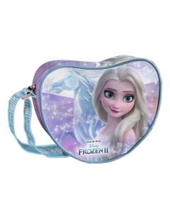 Bag for children, Frozen II, polyester, Elsa, 17x14x6 cm, blue/purple, 1 piece