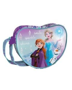 Children's bag, Frozen II, polyester, 17x14x6 cm, blue/purple, 1 piece