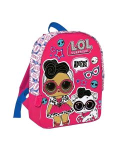Bag for children, LOL Surprise, polyester, pink, 1 piece