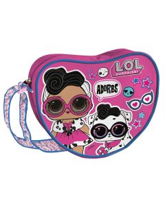 Bag for children, LOL Surprise, polyester, pink, 1 piece