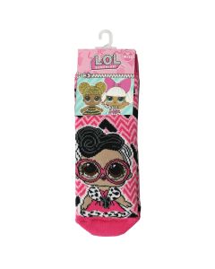 Baby socks LOL Surprise Cotton Anti-Slip Pink 1 Pair