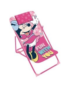 Children's chair, Minnie Mouse, aluminum/polyester, 43x66x61 cm, mixed, 1 piece