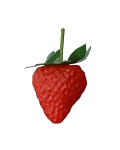 Artificial fruit, strawberry, 6 cm, 1 piece