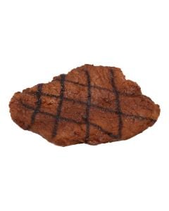 Artificial food, steak, 12.5x10 cm, 1 piece