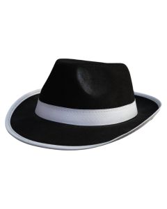 Halloween hat, Michael Jackson, black, 1 piece