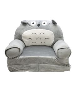Children's armchair, polyurethane, grey, 1 piece