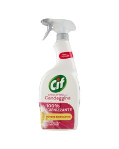 Cif detergent, sanitizing, candeggina, lemon, 650 ml, 1 piece