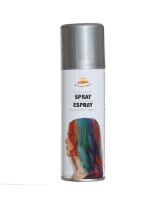 Coloring spray for hair, for Halloween, fluorescent, gray, 125 ml, 1 piece