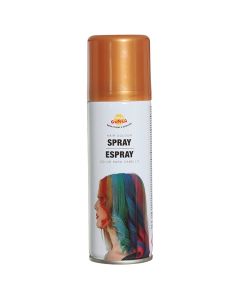 Hair coloring spray, for Halloween, gold, 125 ml, 1 piece