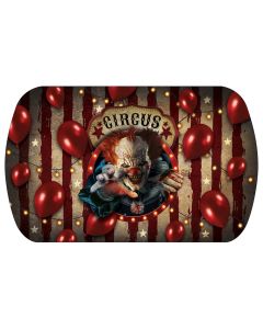 Tray, halloween, Circus, 29x15x3.5 cm, plastic, mixed, 1 piece