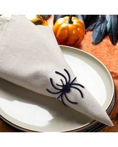 Napkin holder, spider, metal, black, 1 piece