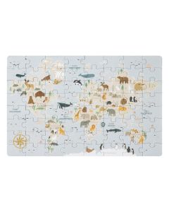 Toy for children, puzzle, animal world, mix, 64 parts, 1 piece