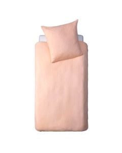 Bed set for children, cotton, pink, 140x200 cm, 1 piece