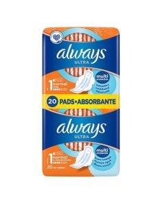 Peceta higjenike, Always, Ultra, 1, normal, x20, 1 pako