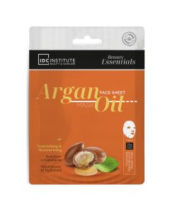 Face mask, IDC, Argan oil, nourishing and moisturizing, 22 gr, 1 piece
