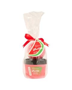 Shower set, IDC, scrub&bombs, mini smoothie, 95 ml+100 gr, watermelon, 1