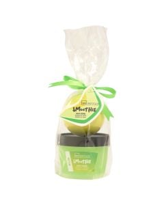 Shower set, IDC, scrub&bombs, mini smoothie, 95 ml+100 gr, melon, 1 piec