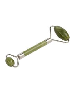 Facial massage roller, IDC, Jade, natural stone, green, 1 piece