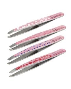 Eyebrow tweezers, IDC, stainless steel, mixed, 1 piece