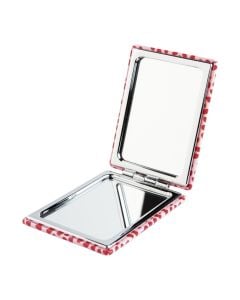 Cosmetic mirror, IDC, aluminum, mixed, 1 piece