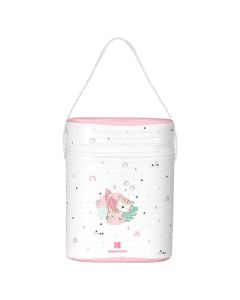 Thermal bag for pacifiers, Kikka Boo, Savanna, 2 pacifiers, pink, 1 piece