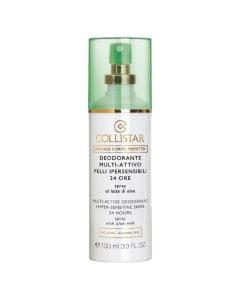Deo spray, Collistar, Multi active, 24h, hyper sensitive skin, 100 ml, 1 piece