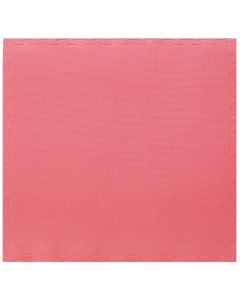 Puzzle mat, red, 100x100x3 cm, 1 piece
