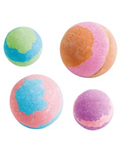 Bath bomb, IDC Institute, multicolor, 140 gr, 1 piece