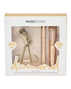 Set for eyelashes, IDC Institute, 1 mascara, 1 eyeliner pen, 1 eyelash curler, 1 pack