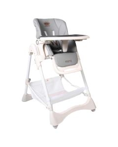Hight chair, Cangaroo, Chocolate, grey, +6 month, 15 kg, 1 piece