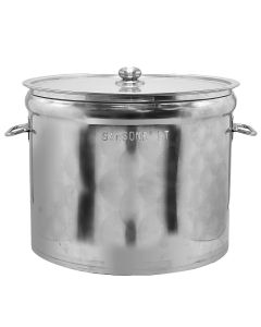 Container for boiling milk, stainless steel, 50 liters, 1 piece