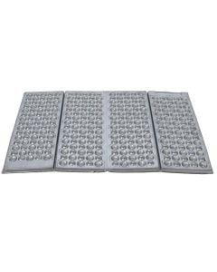Camping mat, 38x28 cm, gray, 1 piece