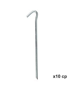 Camping accessories for your tent, 17 cm, iron, 10 pieces, 1 pack