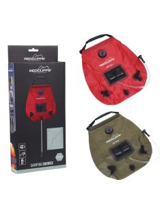 Camping shower, mixer, 20 liters, 40x47 cm, 40-60°C, 1 piece