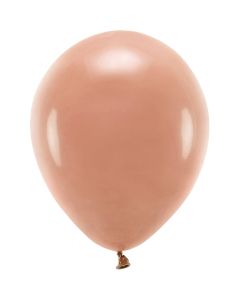 Balloon, Eco, misty rose, latex, 30 cm, 100 piece, 1 pack