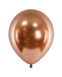 Balloon, Eco, cooper, latex, 30 cm, 10 piece, 1 pack