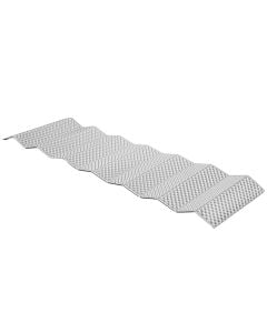Folding camping bed, 56x180 cm, gray, 1 piece