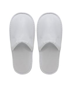 Hotel slippers, white, 1 pair
