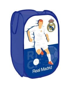 Storage basket for toys, Real Madrid, polyester, 36x36x58 cm, mixed, 1 piece