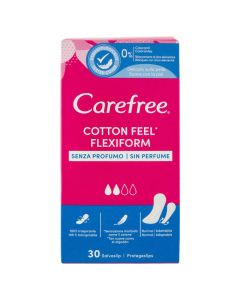 Sanitary napkins, Carefree, salva slip, x30, 1 pack