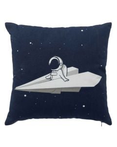 Decorative pillow for children, Space, blue, 40x40 cm, 1 piece