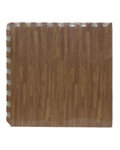 Puzzle carpet for children, brown, 60x60x1 cm, 1 pack