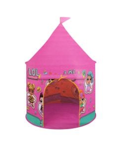Tent for children+balls, polyester, pink, 1 piece