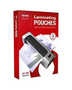 Laminating envelope, Fornax, 80 mic, 303x426 mm, A3, 100 sheets, 1 pack