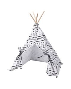 Pet's tent, polyester/wood, 56x56x74 cm, mixed, 1 piece