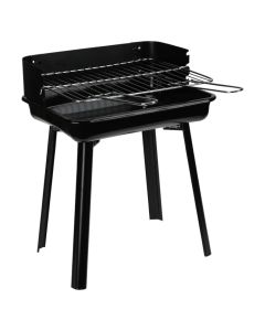 Charcoal barbecue, BBQ, metal, 36x31x45 cm, black, 1 piece