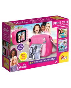 Print cam, Barbie, 3 in 1, 180 photos, +5 years, 1 piece