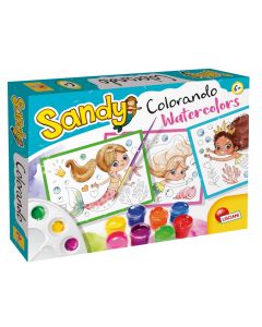Children's toy, Sandy, Colorado watercolors, +6 years, 1 piece